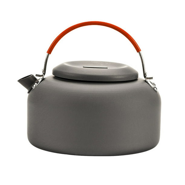 Hervidor de exterior Tetera de aluminio ligero al aire libre 0.8L / 1.4L tetera cafetera para acampa TOMSHOO Hervidor de exterior