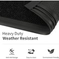 thumbnail image 5 of KOLOKO Heavy Duty Outdoor Doormat 3x4 FT Black Waterproof Non-Slip Welcome Mat for Entryway Patio Garage Commercial & High Traffic Areas, 5 of 6