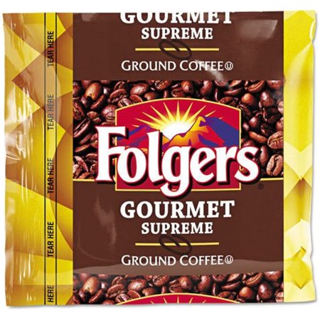 Folgers Gourmet Supreme Ground Coffee, 42- 1.4 Ounce Fraction Packets, Frac Packs