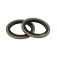 thumbnail image 4 of Unique Bargains 25 Pcs Joints de Rondelle Plats en Bronze Ton sur Drain d'Huile de Voiture, 4 of 4