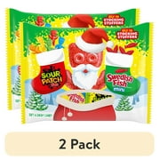 (2 pack) SOUR PATCH KIDS and SWEDISH FISH Mini Holiday Candy Variety Pack, 22 Snack Packs