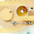thumbnail image 2 of Mengcat 12Oz Cute Ceramic Cow Print Coffee Mug with 3D Animal Inside,Cute Mugs with Lid Spoon and Handle,, 2 of 6