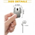 thumbnail image 4 of 20 Pcs Claw Picture Hangers for Drywall, Heavy Duty Wall Picture Frame Hanging Hooks Art Hanging No Damage Heavy Duty Mirror Photo Poster Painting Hanger Hardware Kit for Room Office, 4 of 10