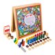 thumbnail image 2 of Juego de mesa perfke juego Morris de hombres juego de damas Ludo para juegos familiares niños adultos fiesta, 2 of 9