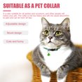thumbnail image 4 of 12 collares decorativos para gatitos, resistentes al desgaste y reflectantes (colores variados), 4 of 8