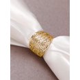 thumbnail image 4 of Yellow Gold Filigree Statement Ring For Women Fashion Jewelry, 4 of 19