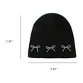 thumbnail image 3 of Diufon Women's Winter Knitted Beanie Hat Soft Stretch Thickened Warm Hiking Hats Trendy Outdoor Ski Cap, 3 of 3