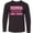 AB-Black, variant on Inktastic Nonna Said I Could Funny Granddaughter Long Sleeve Youth T-Shirt