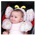 thumbnail image 1 of Jitejoe Almohada de viaje para bebé, almohada de apoyo para la cabeza y el cuello para asiento de coche, para bebés de 0 a 4 años, cochecito, almohada para el cuello para niños, suave y agradable al tacto, almohada para el cuello del bebé (mariposa) Zhivalor WMZL-2142, 1 of 1