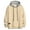 Beige, variant on PuLe Hoodies for Men Men's Fashion Casual Sports Color Spliced Long-sleeved Hooded Drawstring Hoodie