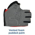 thumbnail image 3 of Zefal Unisex Fingerless Comfort Bike Gloves, Sizes S-XL, 3 of 6