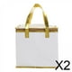 thumbnail image 1 of Bolsas térmicas,Bolsa de supermercado reutilizable con aislamiento Bolsa de entrega de alimentos,Bolsa térmica Bolsa de viaje Bolsa de transporte para tartas,Bolsa de viaje portátil con, 1 of 8