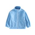 thumbnail image 2 of Boys Girls Jacket Lightweight Fall Spring Soft Anti-Pilling Lightweight Jacket Winter Thermal Outwears (Sky Blue), 2 of 5