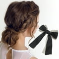 thumbnail image 2 of Unique Bargains 1 Pc Fashion Lace Hair Clips for Home Black, 2 of 5