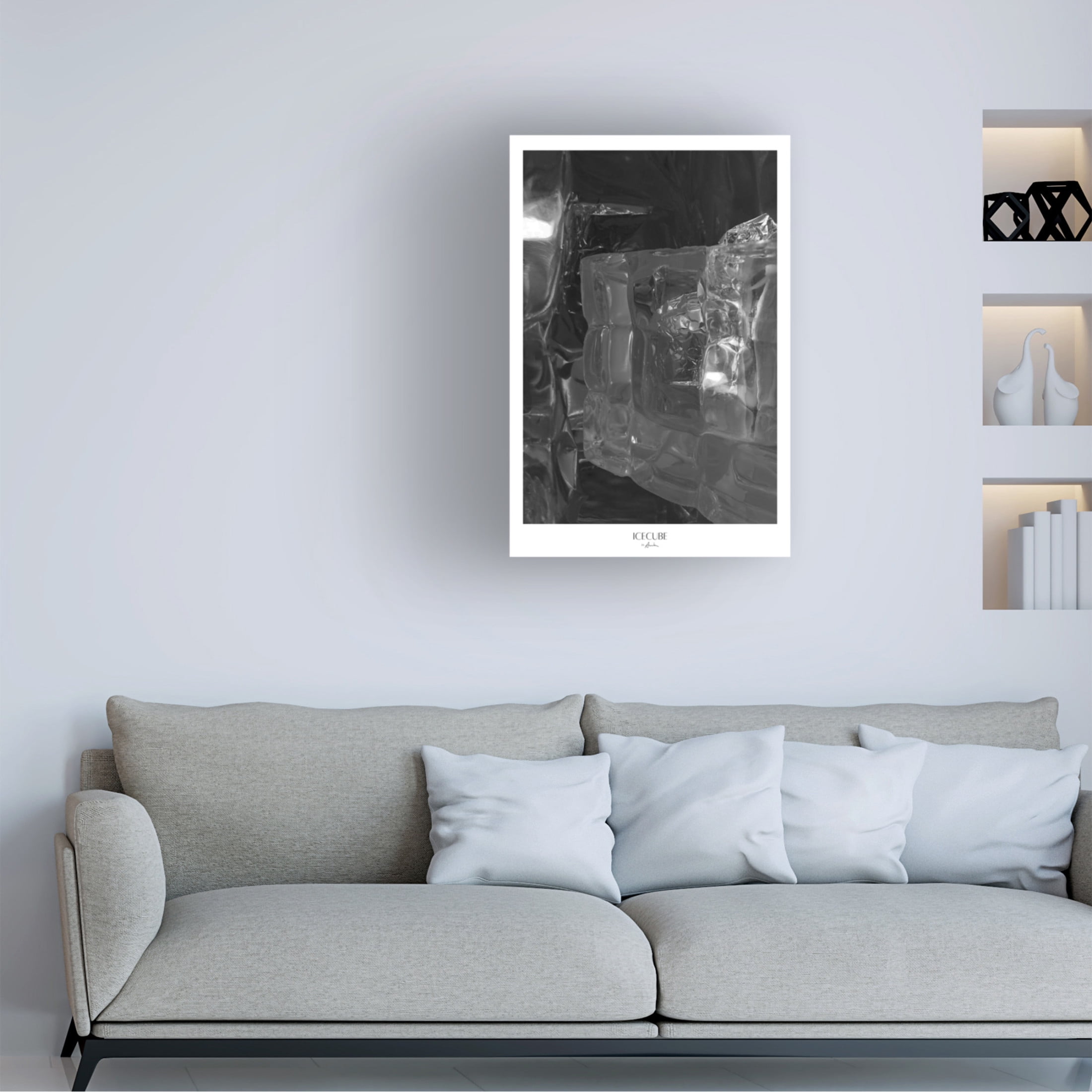 Trademark Fine Art Annika John Icecube Canvas Wall Art