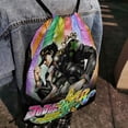 thumbnail image 4 of Las Extrañas Aventuras de JoJo Mochila de Cuerdas para Deportes y Gimnasio, Bolsa de Cuerdas Resistente al Agua, Bolsa Cinch, 30×40cm, 4 of 6