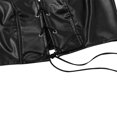 thumbnail image 4 of Wet Look Lingerie Pu Leather Bra Set Lady Nightwear G-String Thongs Tops, 4 of 8