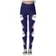 thumbnail image 4 of MKLEKYY Leggings para mujer, leggings para hacer ejercicio, leggings con estampado navideño, pantalones con bloques de color, leggings suaves y elásticos. 1660, 4 of 4