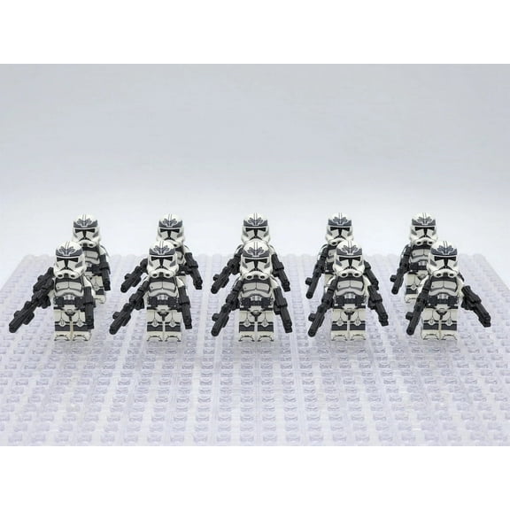 10 Pcs Space Wars Battle Droids Minifigures Action Figures Building Blocks Toys