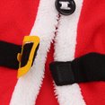 thumbnail image 4 of Disfraz de Papá Noel para bebé, camiseta y pantalón, gorro, ropa de invierno para niña, disfraz de Cosplay de Navidad, Papá Noel para bebés de 3 a 4 años, 4 of 8