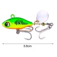 thumbnail image 6 of 5.8cm/14g Fishing Lure Sinking Sharp Hook Sequin Bright Color 3D Eyes Angling Vivid Shape Attract Attention Fish Bait Fishing Tool, 6 of 7