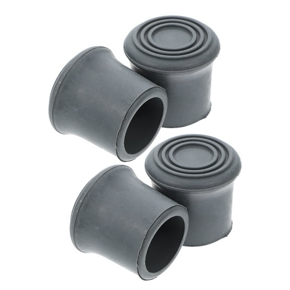 Worgeous 4pcs Replacement Rubber Feet Shower Chair Feet Caps Chair Leg Protective Pad For Bath Stool Toilet Chair And Walking Cane