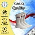thumbnail image 2 of Yacht & Smith USA Pride Wholesale Cotton Socks For Men Woman Children, American Themed Socks (Mens (10-13) Crew, 48), 2 of 7