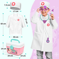 thumbnail image 4 of Kit Juegos Dentista Para Niños Con Traje Y Sombrero Médico Xtellar multicolor, 4 of 4