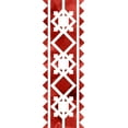 thumbnail image 2 of PI Studio  13x32 White Modern Wood Framed Museum Art Print Titled - Holiday Ornate II, 2 of 4