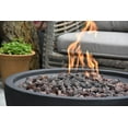 thumbnail image 2 of Modeno Jefferson Fire Bowl - Black Smooth Finish - Glass-Fiber Reinforced Concrete - Natural Gas, 2 of 6