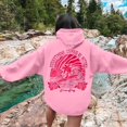 thumbnail image 2 of Sudadera con capucha para mujer, suéter de manga larga con letras estampadas, estética, 2 of 3