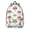 Mushroom and Character, variant on Mushroom and Frog Green Pattern Backpack for School, Cute School Bag with Adjustable Shoulder Straps and Padded Back, 15.7"x11.8"x5.5"