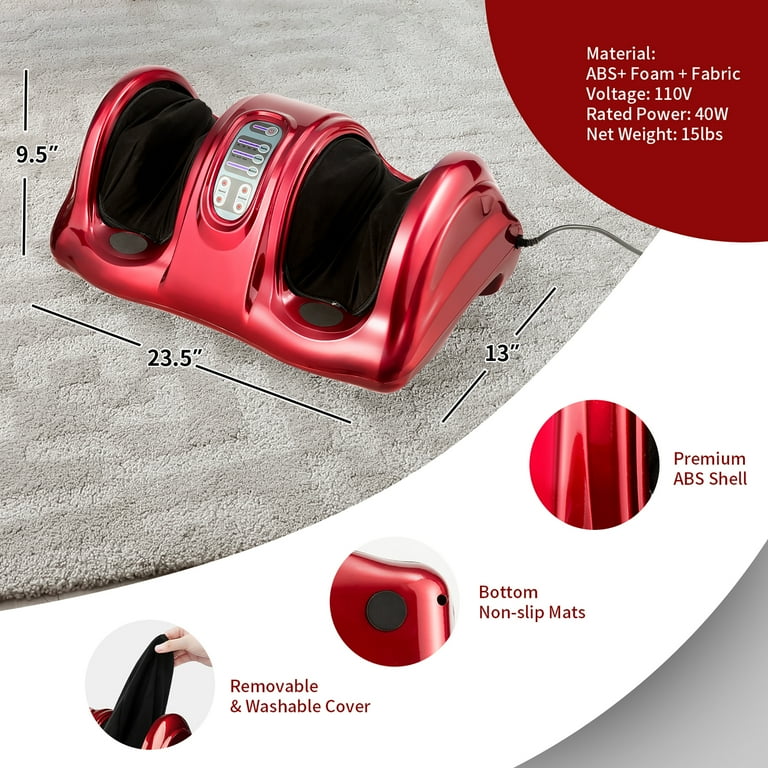 Costway Shiatsu Foot Massage Machine for Kneading and
