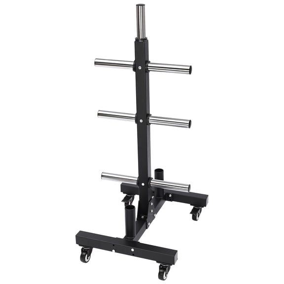 500kg Load Capacity Dumbbell Stand, Plate Rack Tree, Q235 Steel Frame, Chrome Plated, Sturdy and Durable Design for Efficient Dumbbell Storage