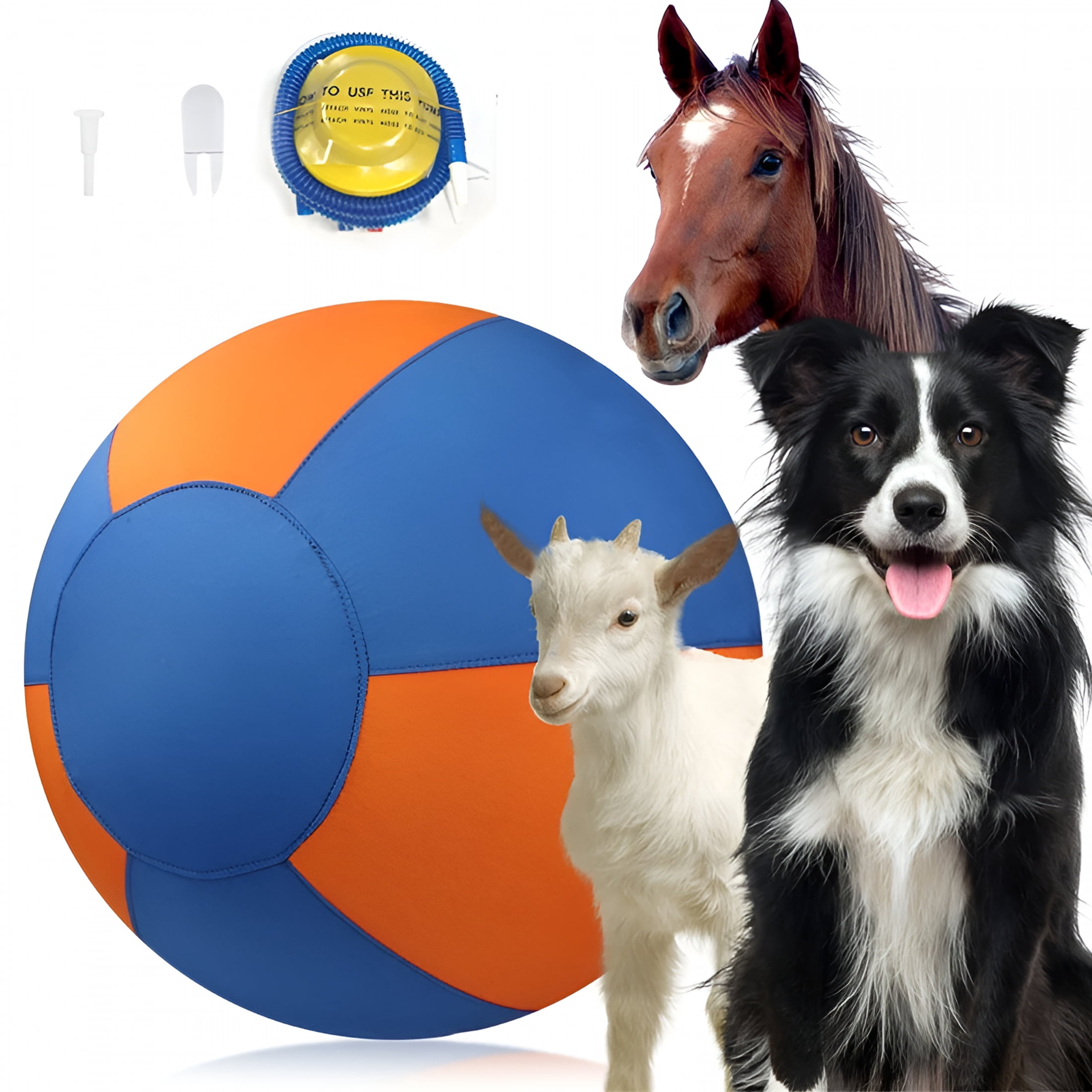 BESTSKY 2026 New Dog Herding Ball for Shepherds,Corgis,Collies Interactive Bouncy Toy Herding Ball for Dogs for Play,Training,Outdoor,Park,Exercise