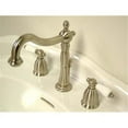 thumbnail image 1 of Kingston Brass Kb1978Pl Widespread Lavatory Faucet - Satin Nickel Finish, 1 of 1