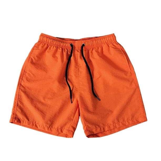 Pantalones cortos informales de colores vivos para hombre - Poliéster de secado rápido, corte holgado, deportes de playa - Tallas M-XXXXXL