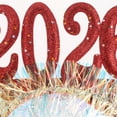thumbnail image 3 of SHOWERORO 4Pcs New Year Headwear Assorted Color Plastic Festive Style For Themed Gathering Headgear, 3 of 6