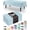 Light Blue, variant on Plastic Table Cloth Disposable 8 Pack, 54 x 108 Inch Table Cloths, Easter Party, Picnic, Wedding, Decorative Tablecloths, Rectangle, Baby Blue Plastic Cover, Leakproof & Sturdy, Light Blue