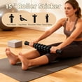 thumbnail image 5 of High Density 5-in-1 Black Exercise Foam Roller Set for Deep Tissue Muscle Massage, Whole Body, 5 of 5