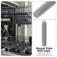 thumbnail image 3 of 150pcs Dishwasher Round End Caps Shelf Organizer Tip Caps Wire Shelf End Caps, 3 of 8