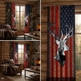 thumbnail image 2 of MKHSQHDG Ventes Aujourd'hui Liquidation Rideaux Rideaux Cerf Rural Convenant aux Fermes Cuisines Chambres Salons., 2 of 3