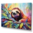 thumbnail image 2 of Designart "Vibrant Sloth Artistry" Sloth Wall Art Prints, 2 of 7