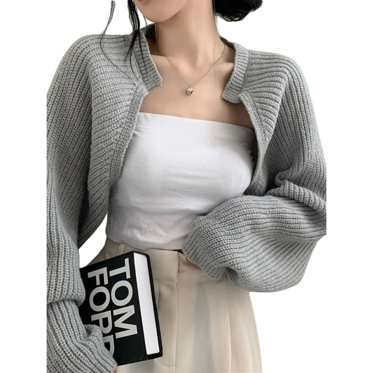 Womens bolero cheap sweater