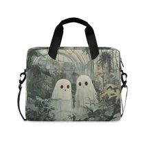 FORMRS 16" Laptop Sleeve Bag Carrying Case with Handle Travel Shoulder Briefcase, Ghosts Playing in A Garden