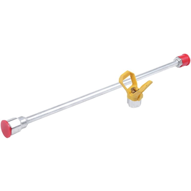 1 pieza de varilla de extensión para herramienta de pintura para pulverizador sin aire de 20 pulgadas y 50 cm con asiento de boquilla de protección de punta