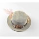 thumbnail image 2 of Flat Top Wreath Straw Hat Outdoor Beach Travel Sun Hat *Beige, 2 of 4