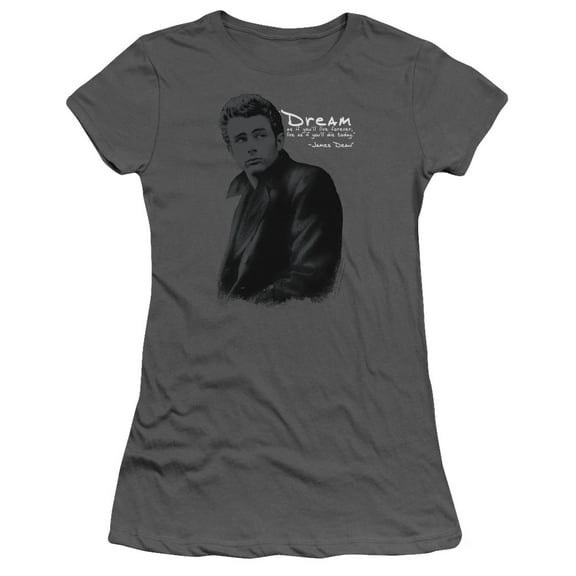 Dean - Trench - Juniors Teen Girls Cap Sleeve Shirt - X-Large