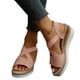 thumbnail image 1 of Sandalias Plataforma Elegantes Gruesas Informales Cómodas Tacón Cuña Antideslizantes Transpirables para Fiestas Y, 1 of 8