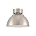 thumbnail image 2 of Zayne 12'' Wide 1-Light Semi Flush - Brushed Nickel, 2 of 3